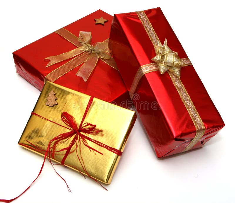 Regalos de la Navidad fotografía de archivo Regalos de la Navidad fotografía de archivo
