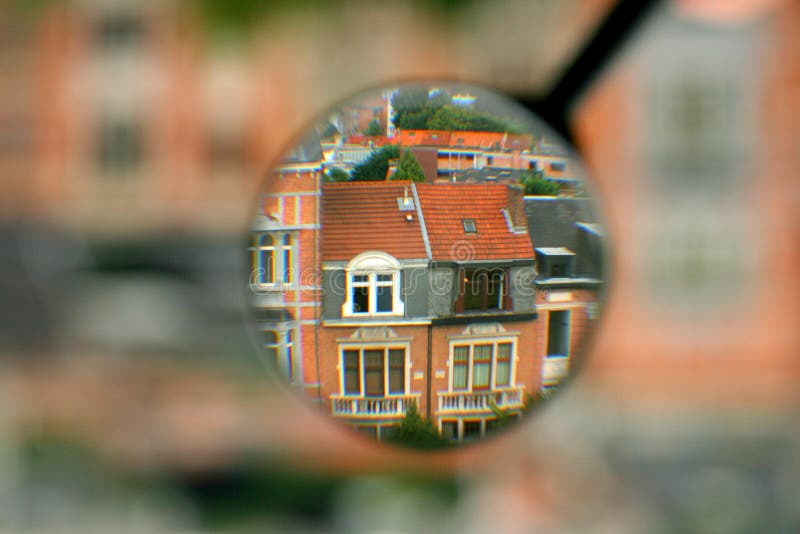 Regard de maison image libre de droits