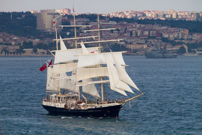 Tenacious in Istanbul for Tall Ships Regatta in Historical Seas 2010. Photo taken on May 30th,2010. Tenacious in Istanbul for Tall Ships Regatta in Historical Seas 2010. Photo taken on May 30th,2010