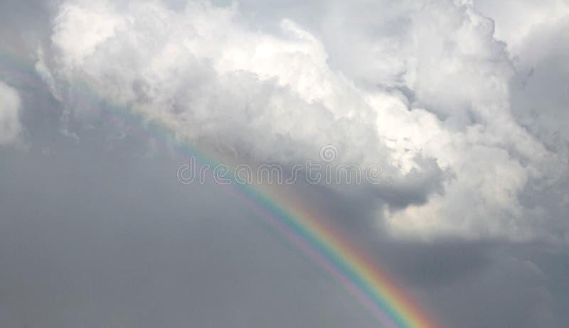 Regenboog in de hemel
