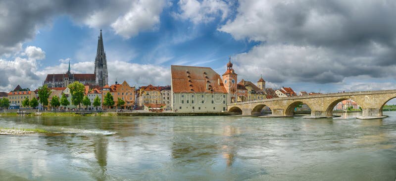 Regensburg (Alemanha) fotografia de stock royalty free Regensburg (Alemanha) fotografia de stock royalty free