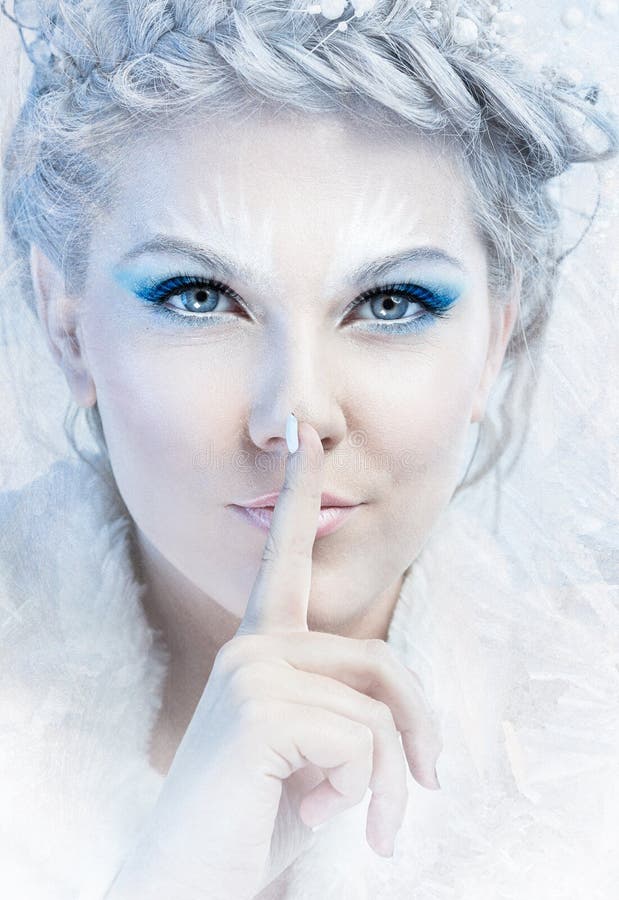 Regina della neve immagini stock libere da diritti