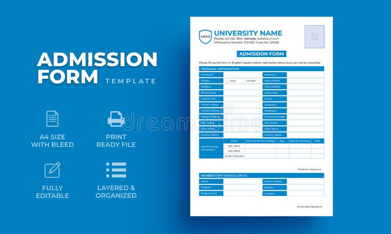 A4 paper form vertical Royalty Free Vector Image