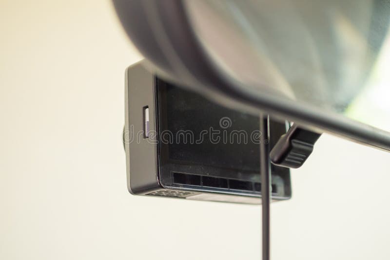 Registreringsapparat för video för bilCCTV-kamera för körning av säkerhet arkivfoto Registreringsapparat för video för bilCCTV-kamera för körning av säkerhet arkivfoto
