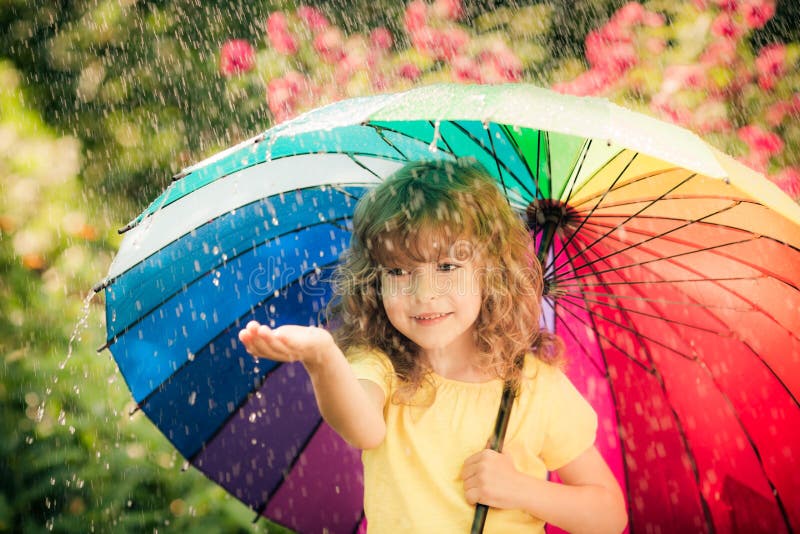  regn arkivbild