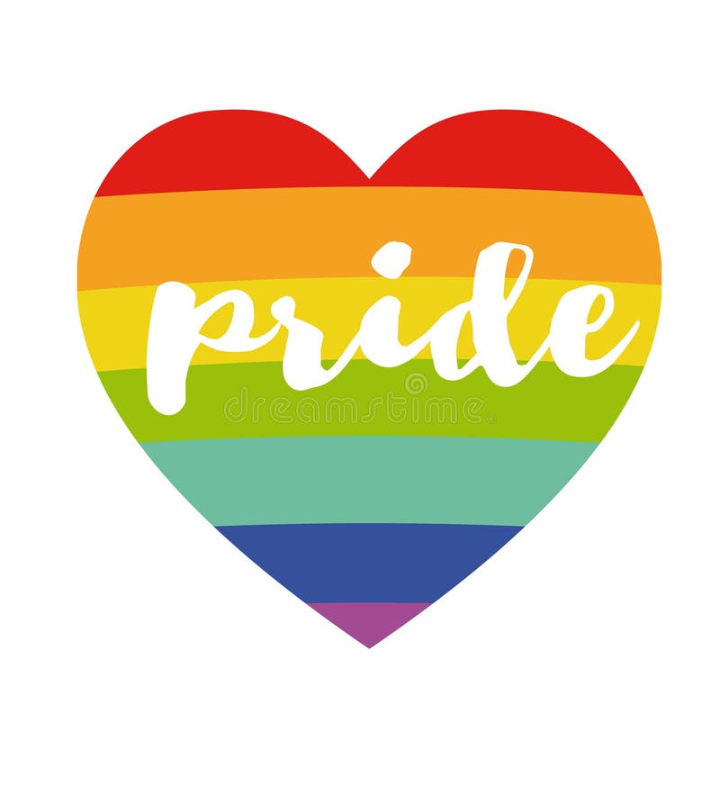 Regnbågehjärta med den handskrivna ord’stolthet’affischen LGBT-begrepp Regnbåge och handskriven text Märka för affisch, baner, ca vektor illustrationer Regnbågehjärta med den handskrivna ord’stolthet’affischen LGBT-begrepp Regnbåge och handskriven text Märka för affisch, baner, ca vektor illustrationer