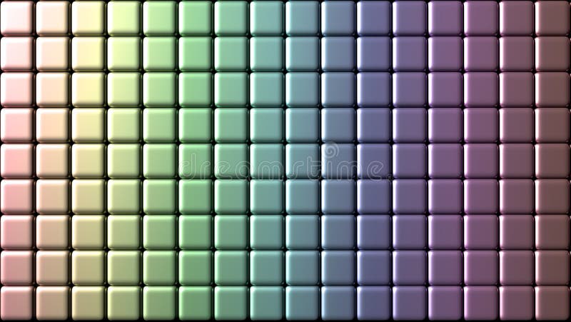 Regnbågsskimrande mosaikväggtegelplattor stock illustrationer Regnbågsskimrande mosaikväggtegelplattor stock illustrationer