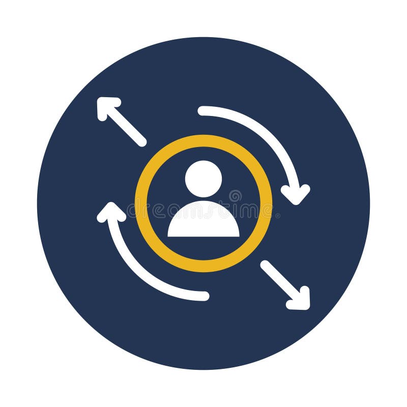 Regular visitor, returning visitor Vector Icon which can easily modify stock illustration