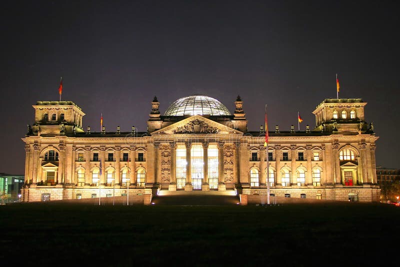 Reichstag Berlin fotografia stock