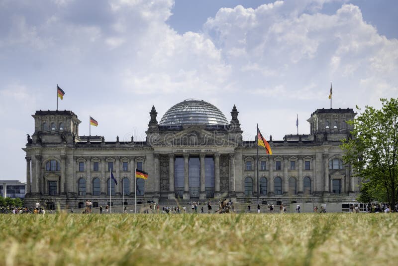 The Reichstag Building in Berlin royalty free stock images The Reichstag Building in Berlin royalty free stock images