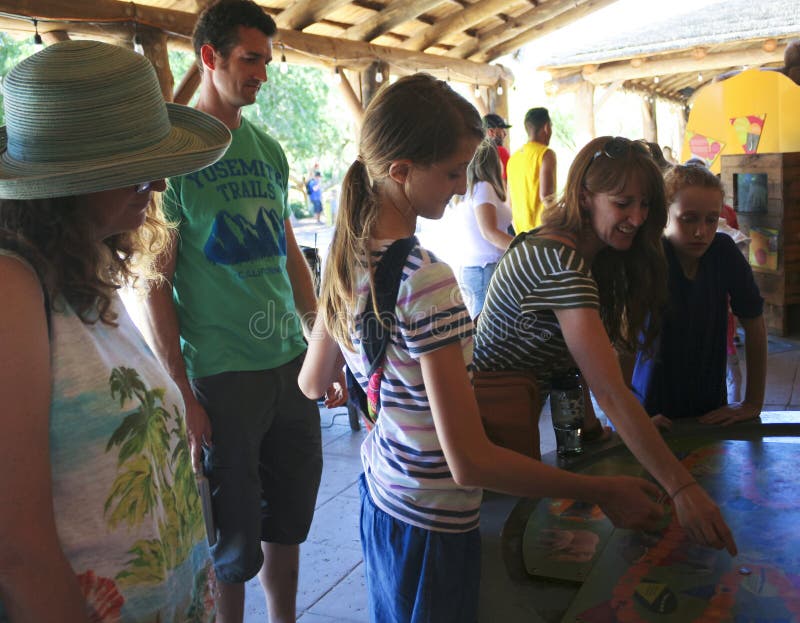 Reid Park Zoo Game, Tucson, Arizona photo libre de droits Reid Park Zoo Game, Tucson, Arizona photo libre de droits