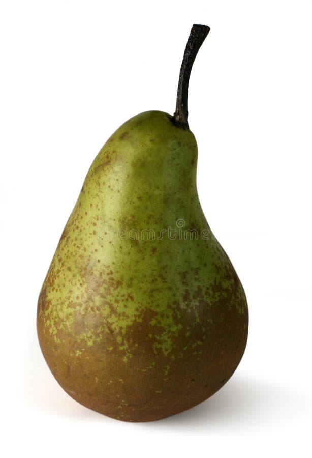 Reife Birne mit Pfad lizenzfreies stockfoto Reife Birne mit Pfad lizenzfreies stockfoto