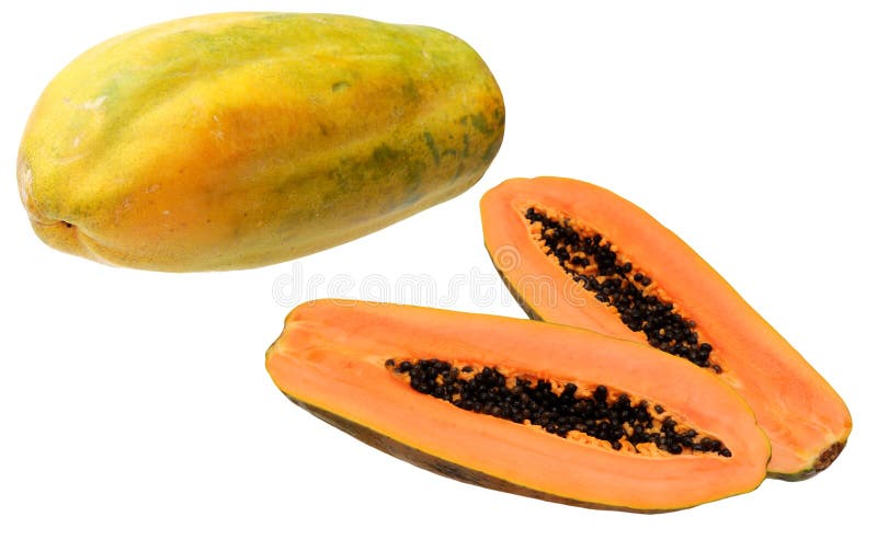 Reife Papaya stockfoto. Bild von saftig, erneuern, vitamine - 49388412