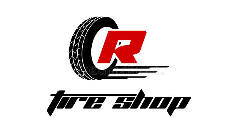 Reifen Shop Logo Design Stock Abbildung Illustration Von Emblem