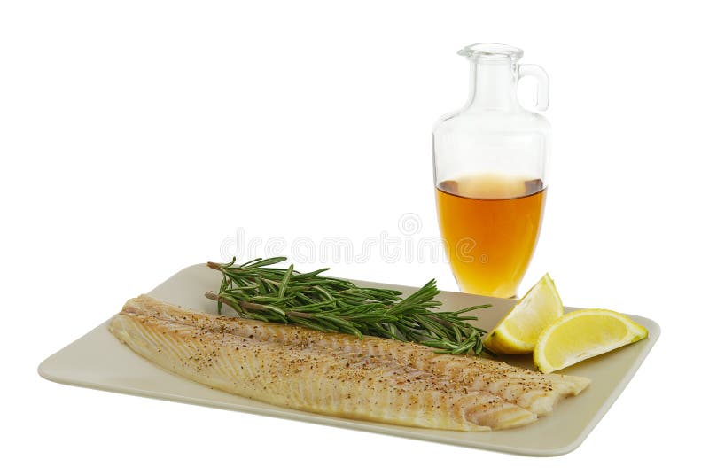 Reifes Fischfilet mit gesunden Bestandteilen lizenzfreie stockfotografie Reifes Fischfilet mit gesunden Bestandteilen lizenzfreie stockfotografie