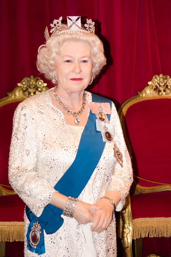 Reina Elizabeth II imagen editorial. Imagen de museo - 67573790