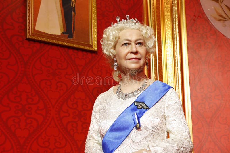Reina Elizabeth II, estatua de la cera, figura de cera, figura de cera fotos de archivo libres de regalías Reina Elizabeth II, estatua de la cera, figura de cera, figura de cera fotos de archivo libres de regalías