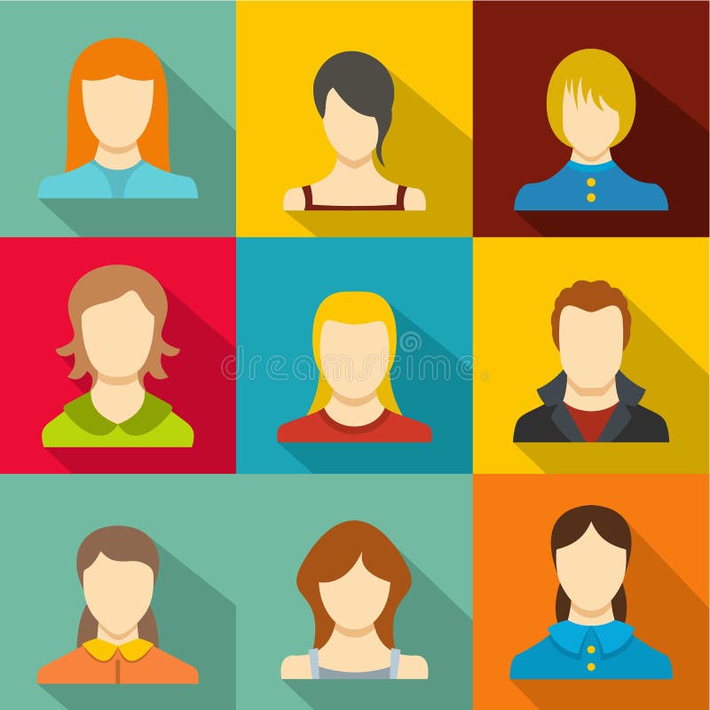 Set Diverse People Avatar Icons Stock Illustrations – 551 Set Diverse  People Avatar Icons Stock Illustrations, Vectors & Clipart - Dreamstime