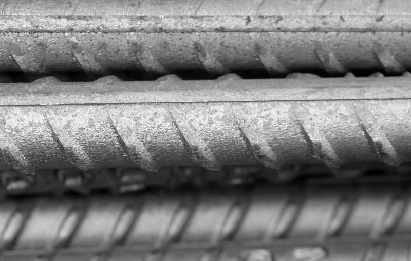 Reinforcing Steel Bar for Construction Stock Photo Image of
