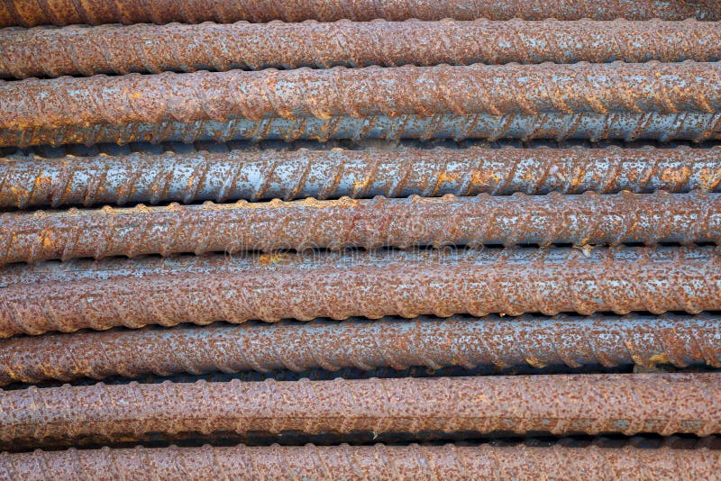 Reinforcing Steel Iron Bar Steel Bar Stock Photo Image of