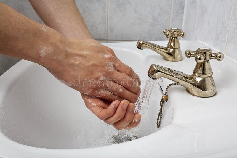 Reinigungs-Hände