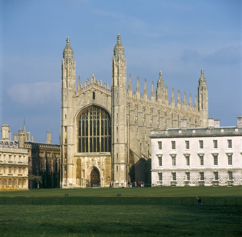 Reis Faculdade Capela Cambridge imagem de stock Reis Faculdade Capela Cambridge imagem de stock