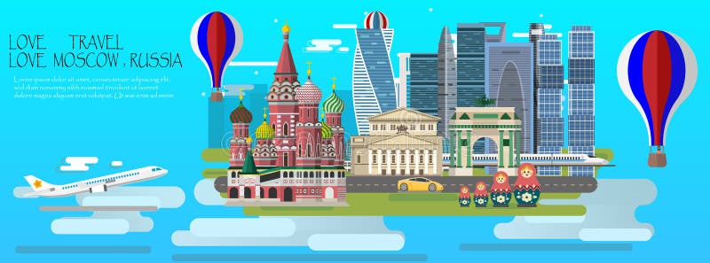 Reis Infographic Infographic de toeristengezichten van Moskou van Rusland vector illustratie Reis Infographic Infographic de toeristengezichten van Moskou van Rusland vector illustratie