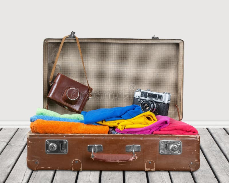 Reisekleidung lizenzfreie stockfotos