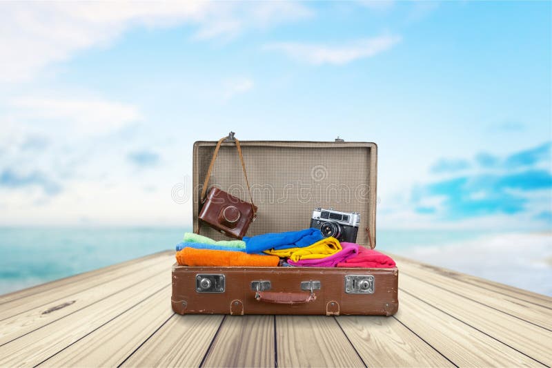 Reisekleidung lizenzfreie stockbilder