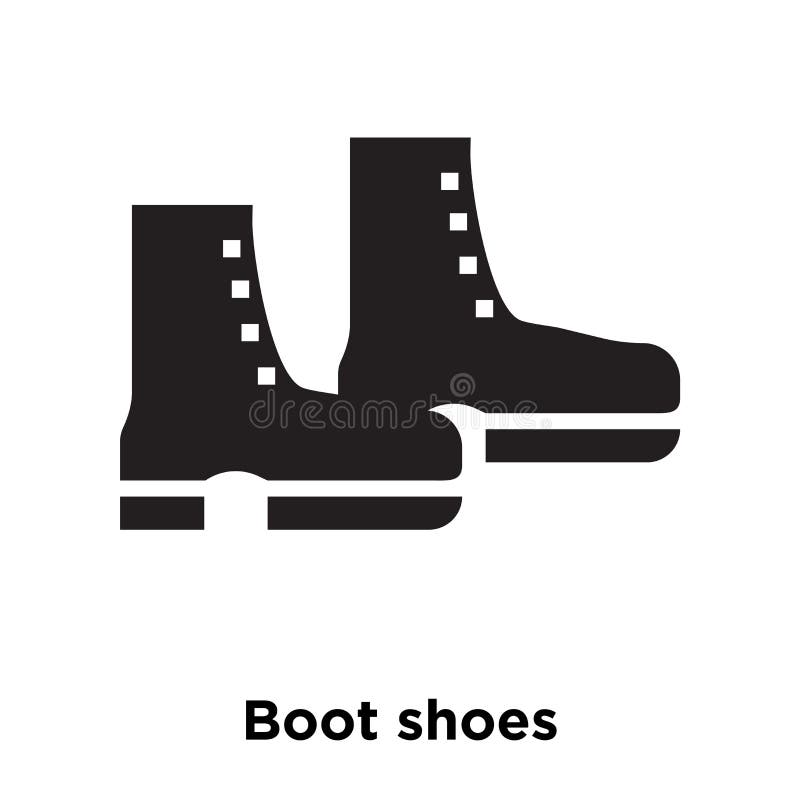 Rejetez le vecteur d'icône de chaussures d'isolement sur le fond blanc, concep de logo illustration de vecteur Rejetez le vecteur d'icône de chaussures d'isolement sur le fond blanc, concep de logo illustration de vecteur