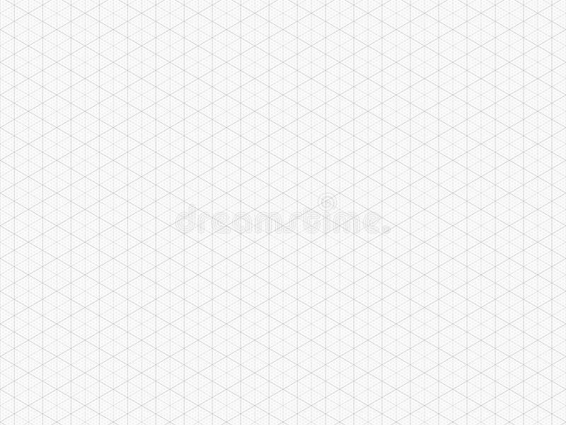 Rejilla isométrica detallada Papel cuadriculado de alta calidad del triángulo Modelo inconsútil Plantilla de la rejilla del vecto stock de ilustración Rejilla isométrica detallada Papel cuadriculado de alta calidad del triángulo Modelo inconsútil Plantilla de la rejilla del vecto stock de ilustración