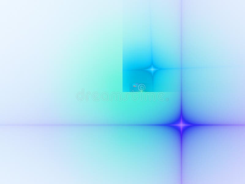 Rekursiver Fractal-Flammehintergrund stock abbildung