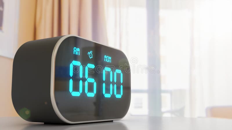 Ícone de relógio despertador. despertador que soa alto de manhã para  acordar da cama.