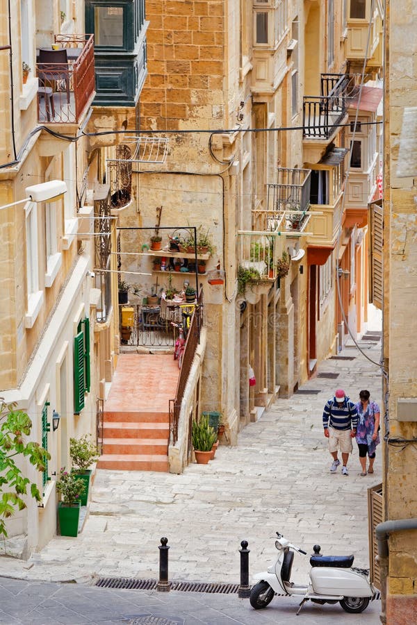 Glimpse of Lascaris (La Valletta, Malta). Glimpse of Lascaris (La Valletta, Malta).