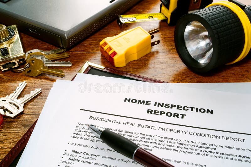 Relatório de inspeção da HOME dos bens imobiliários
