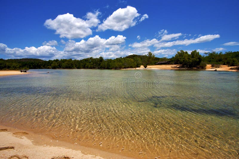 Relax and bush in madagascar coastline nosy iranja