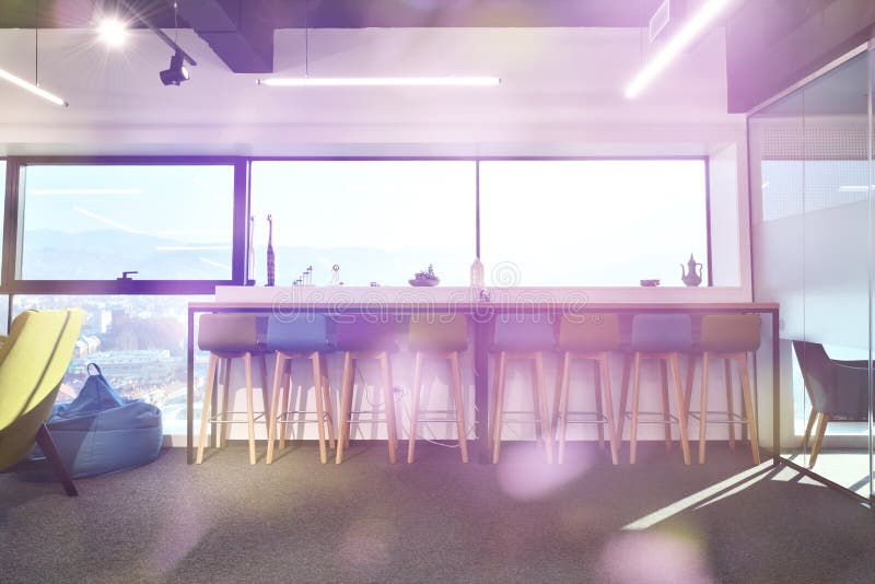 Relaxation area in Modern Office royalty free stock images