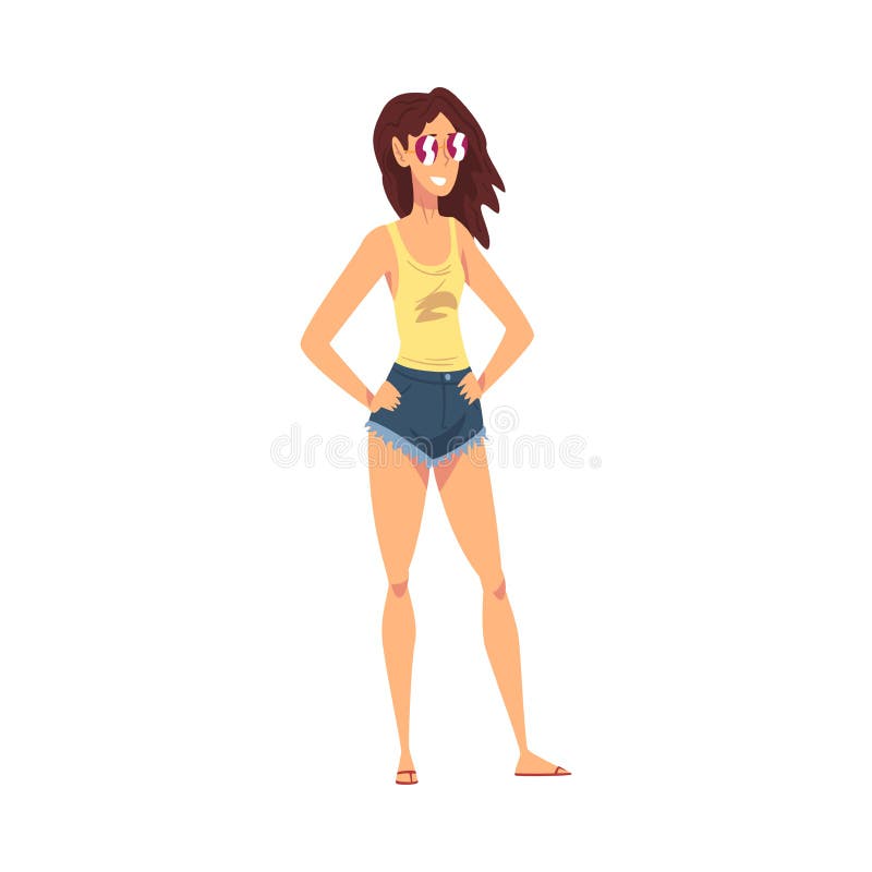 209,419 Woman Wearing Shorts Images, Stock Photos, 3D objects, & Vectors