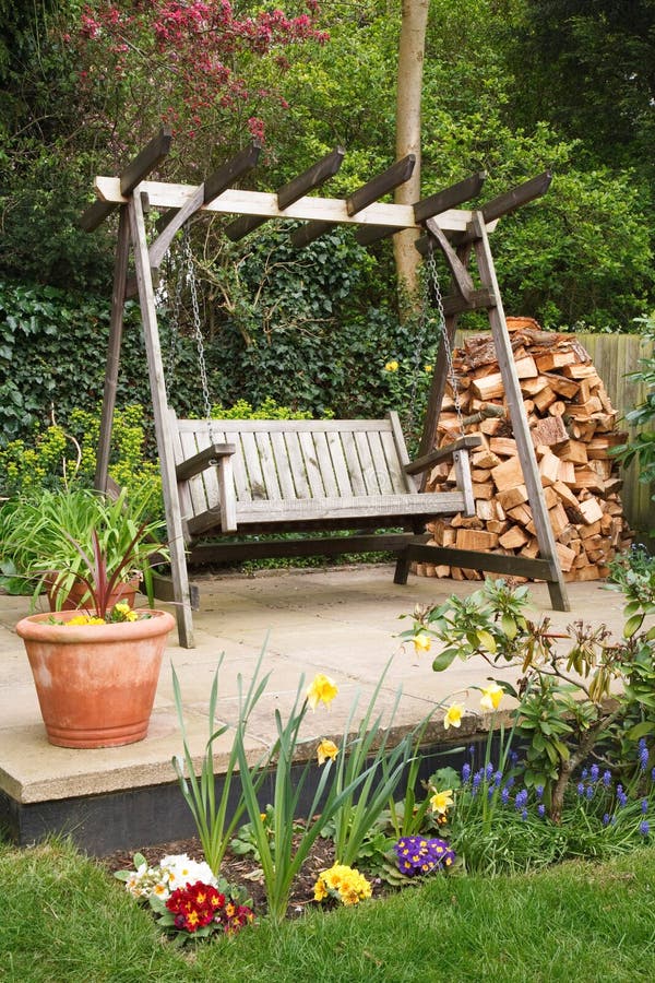 Relaxing garden royalty free stock image Relaxing garden royalty free stock image