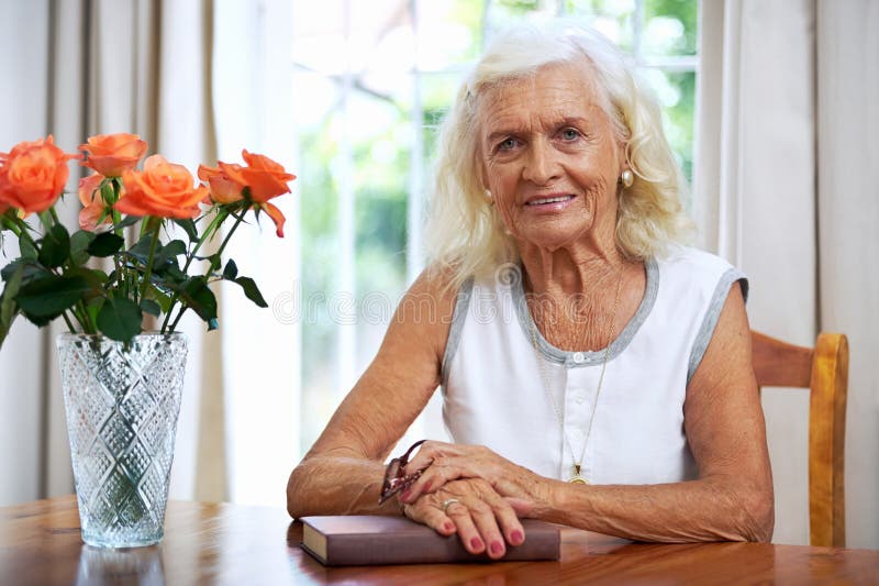 Senior Blonde Lady Beautiful Old Granny Stock Photo 1653154501 |  Shutterstock