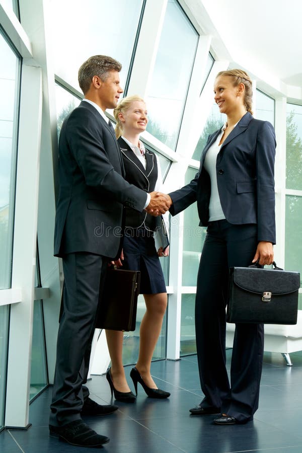 Relações profissionais imagem de stock royalty free