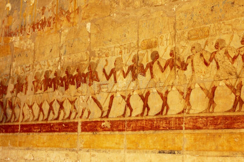 Relevo do templo de Hathepsut