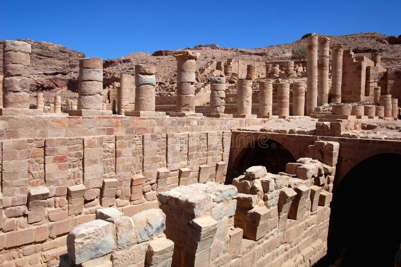 Relics at Petra,Jordan