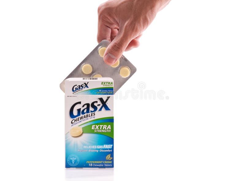 Relief with GasX editorial stock photo. Image of pressure 18368103