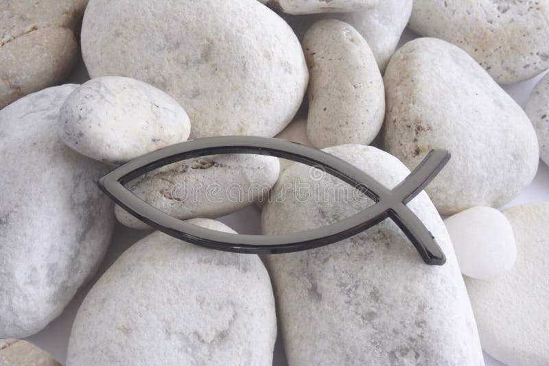 Religion Fish sign royalty free stock image