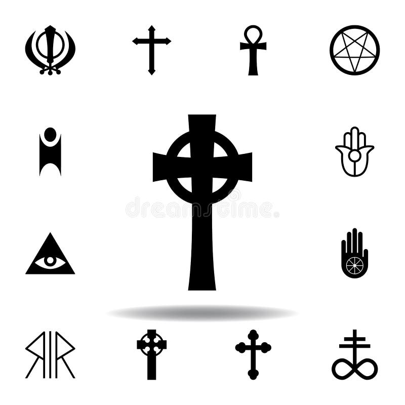Religiöses Symbol Satanische Kirche Symbol. Symbolbild. Zeichen Und Symbole  Symbol Kann Für Web-Logo Stock Abbildung - Illustration von judentum,  david: 158270983