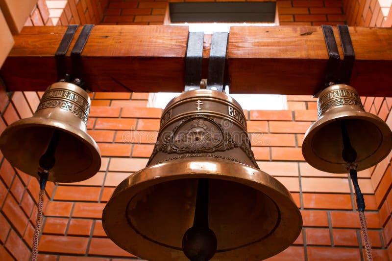 Religious Christian bells stock image. Image of monastery 71076993