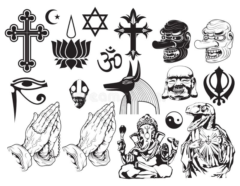 Atheist Agnostic Anti Religion Temporary Tattoo Sticker - OhMyTat