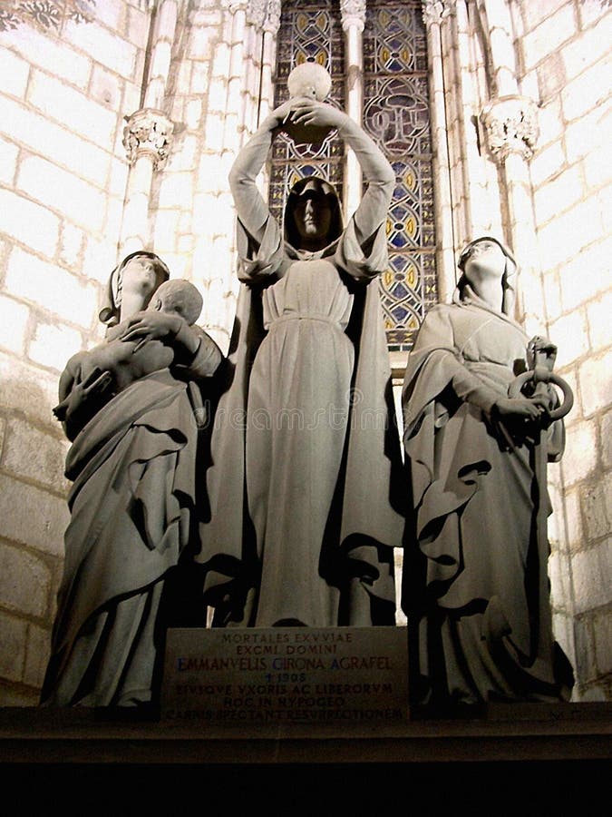 Religous Statue of Three Women (taken in a church)