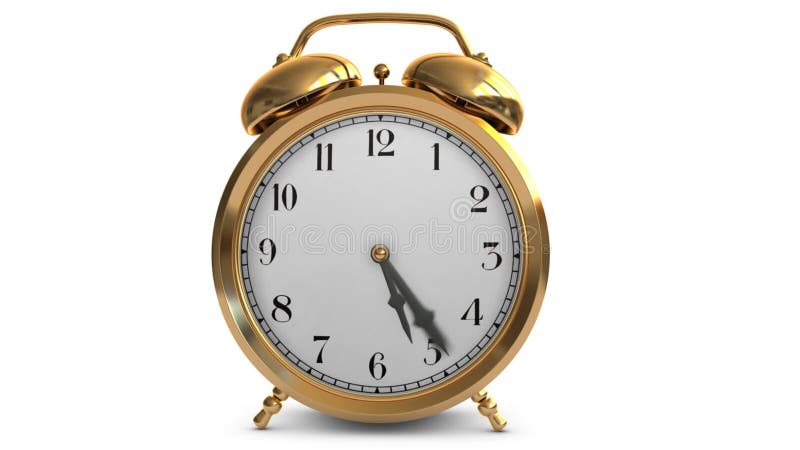Reloj animado que muestra el paso del tiempo